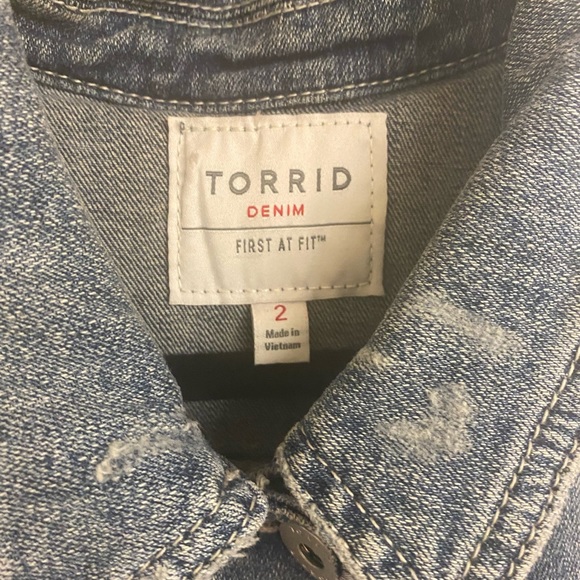 Torrid denim vest - Picture 2 of 4